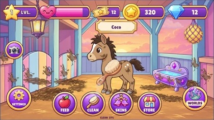 Pony care concept